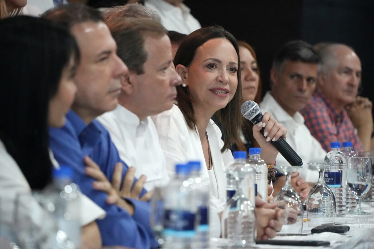 María Corina Machado: “Es necesario que este proceso culmine como fase en un proceso electoral”
